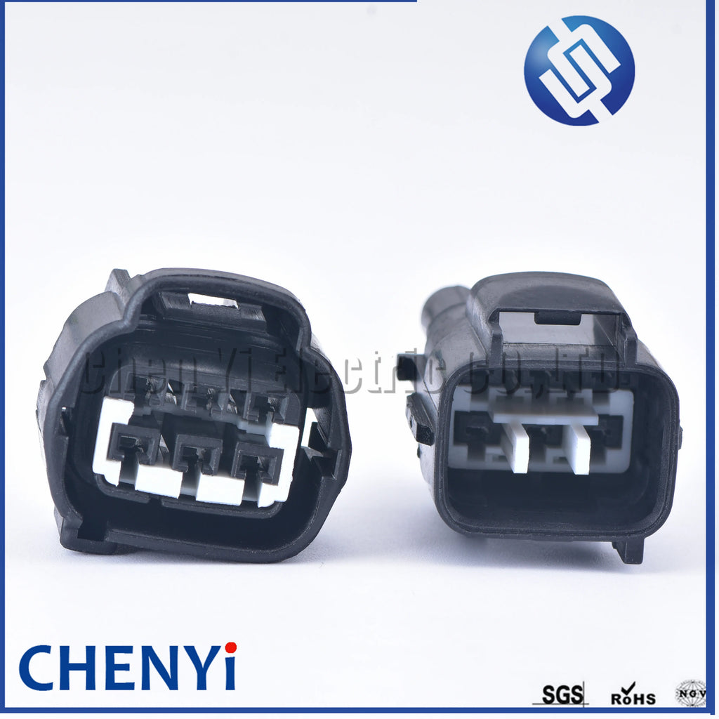 6 Pin Accelerator Throttle Pedal Plug Electronic Light Lamp Socket trailer Connector 7283-7062-40 7282-7062-40 For Toyota Kia