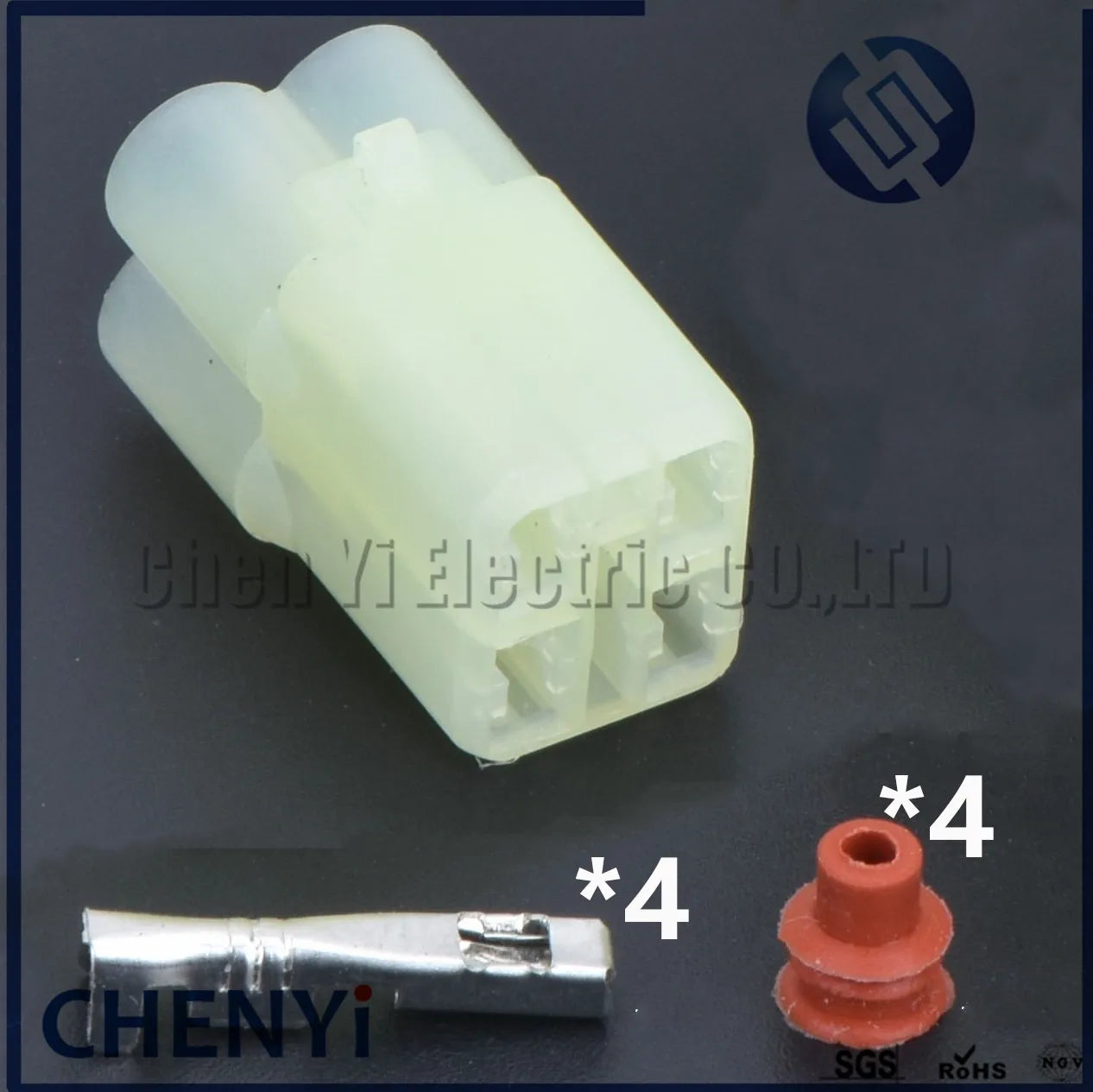 5 Sets 4 Pin way HM 090 Series Waterproof Female or Male Wire Connector 6180-4181 6187-4441 For Changan Suzuki