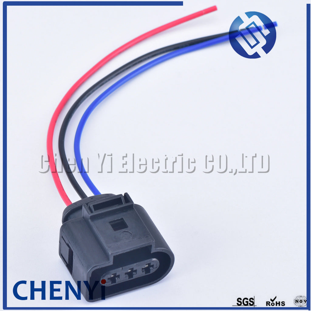 3 Pin 3.5 series Automotive Sensor Pigtail Plug 1J0973723 1J0 973 723 Connector with wire