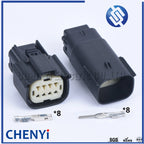 8 Pin 33472-0801 33482-4801 Auto Electrical Headlight Light Socket Car Engine Cable Plug For Ford BUICK Chevrolet