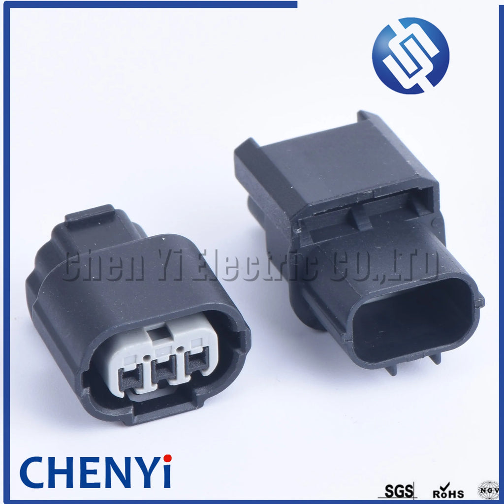 2 set HX 040 3 pin waterproof car plug adapter ignition coil connector For Honda Civic Element CR-V 6189-0887 6188-4739