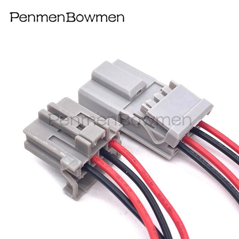 1 Set 4 Pin Auto HD Taillight Electrical Cable Connectors Female Male Wire Harness Plug 6098-0244 6098-0243