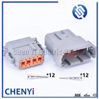 Deutsch DTM 12 Pin connector DTM06-12S DTM04-12P Male or Female Auto Waterproof Connector Automotive Sealed Plug