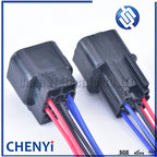 6 Pin 090 Oxygen Sensor Automotive Waterproof Connector Headlamp Fog Lamp Plug PB625-06027 PB621-06020 with wire For Hyundai