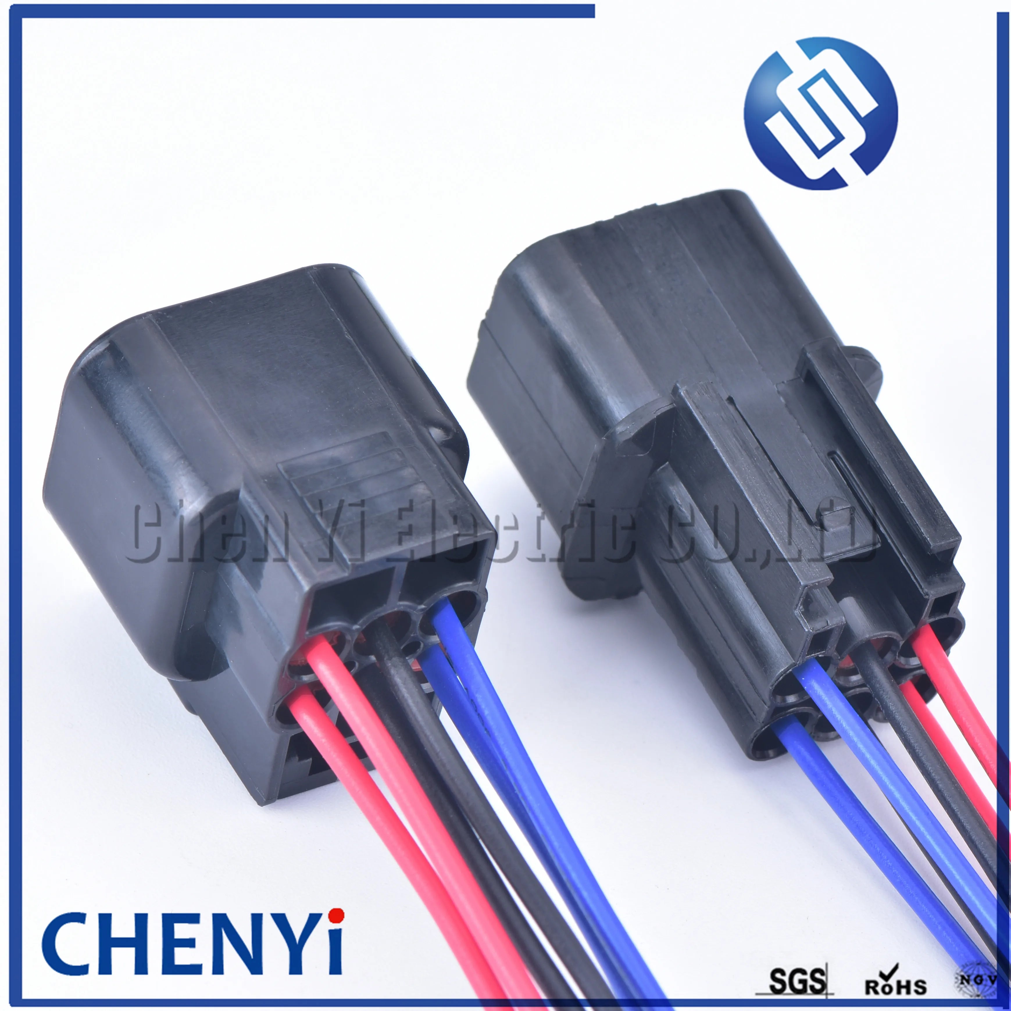 6 Pin 090 Oxygen Sensor Automotive Waterproof Connector Headlamp Fog Lamp Plug PB625-06027 PB621-06020 with wire For Hyundai