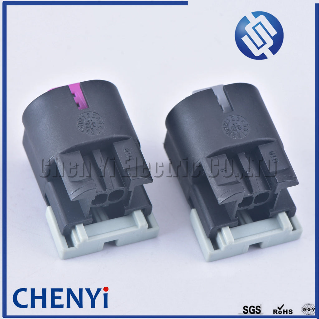 2 Pin Automotive Waterproof Connector Camshaft Intake Exhaust VVT Valve Solenoid Socket Plug 15335987 For GM Opel Insignia