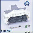 15 Pin auto waterproof connector solenoid valve gearbox oil plate wiring harness Plug 90980-12293 6189-1135 For Toyota Lexus