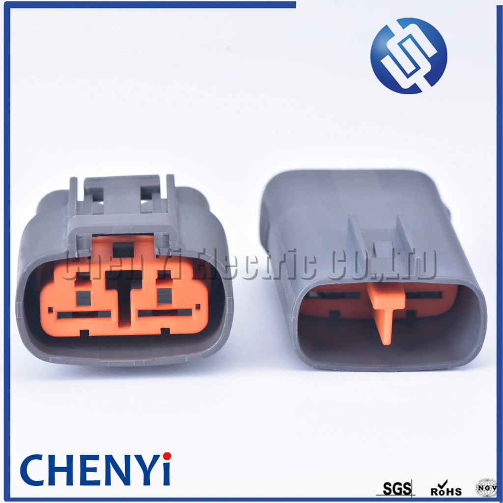 2 Pin DL sealed series 7.8mm Automotive waterproof Connector male or female cable connector 6195-0060 6195-0057 For Mazda
