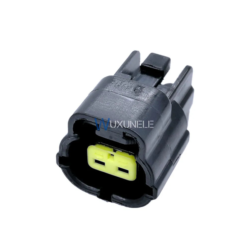 100 Sets 2 Pin Automotive Washer Level Sensor Plug Wire Connector Replacement Part Compatible with 174352-2 174354-2 for Vehicle