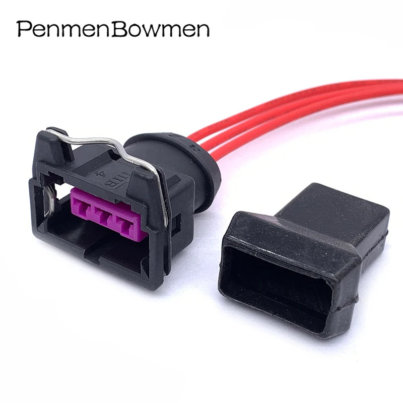 1 Set 3 Pin Speed Motor Crankshaft Camshaft Position Fuel Injector Electrical Connectors Wire Harness Plug 443906233 443906247