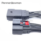 1 Set 12 Pin Car Light Ignition Coil Electronic Connector Wire Harness for Ford Chevrolet Buick 33482-1201 33472-1201