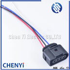 4 Pin 3.5 Waterproof connector 4B0973724 Ignition coil Extension adapter electrical wire plug 1J0973724 With harness 1J0 973 724