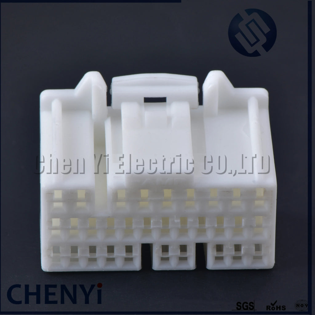 17/22/24/28/31Pin Automotive vehicle central control ecu connector radio mudule Plug 353029-1 For Toyota Honda k20 Nissan proton