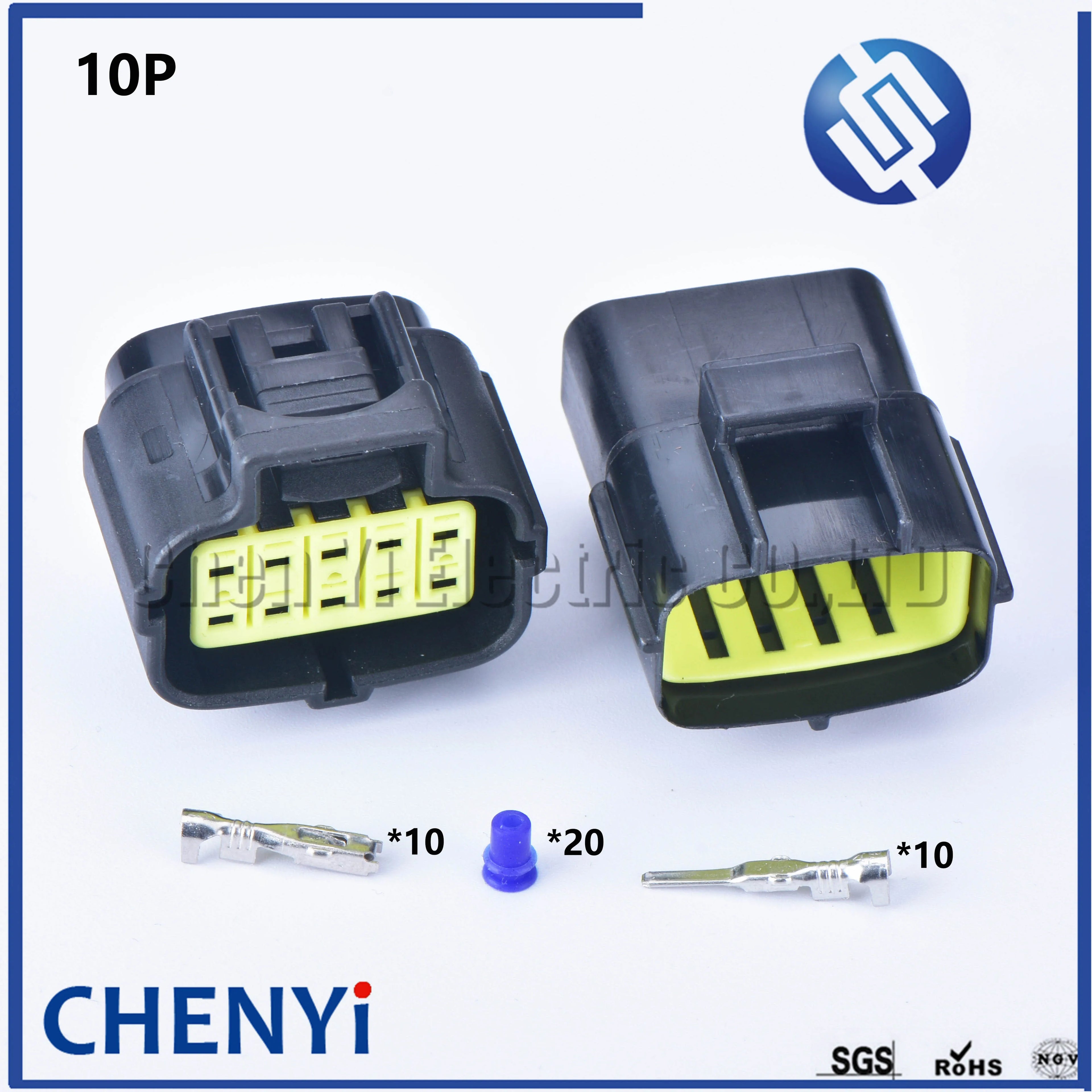 1/2/3/4/6/8/10/12/16 Pin Waterproof Connector Electrical Plug Car Auto Sealed Truck Harness Socket 174879-2 174877-2