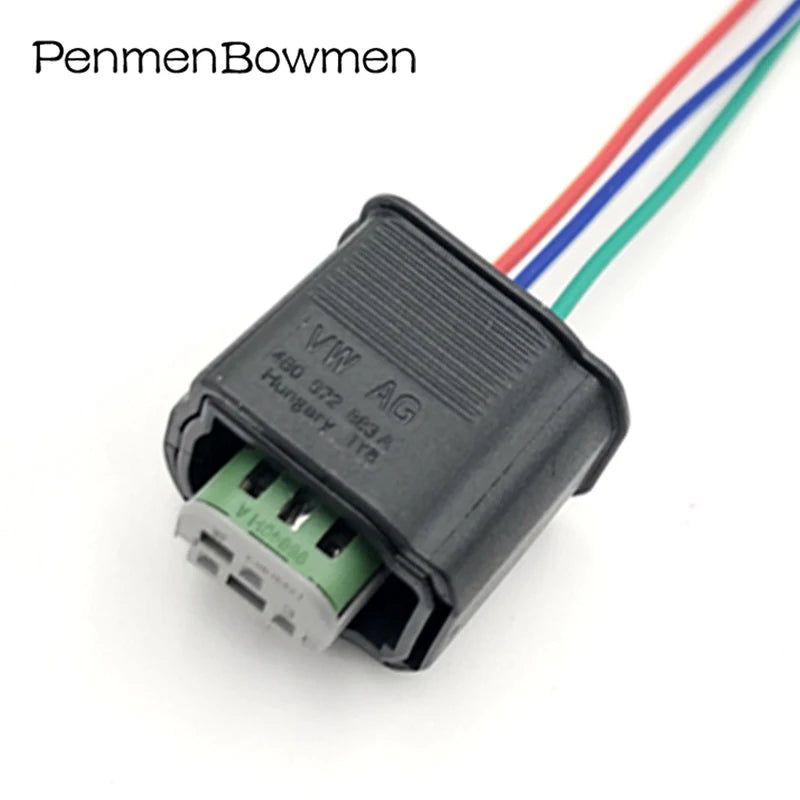 1 Set 3 Pin 2-967642-1 Car PDC Parking Electrical Cable Connector Waterproof Female Wire Harness Plug For Ford BMW 4B0972883A