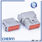 Deutsch DTM 12 Pin connector DTM06-12S DTM04-12P Male or Female Auto Waterproof Connector Automotive Sealed Plug