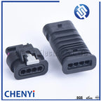 2 set 4 Pin waterproof auto cable connector plug 1718657-1 autonomous water temperature sensor plug 4F0 973 704 For Weichai