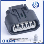 5 Pin Auto Waterproof Connector Mass Air flow Sensor plug Intake Pressure Oxygen Sensor Plug 6189-1081 6189-6909 For Honda