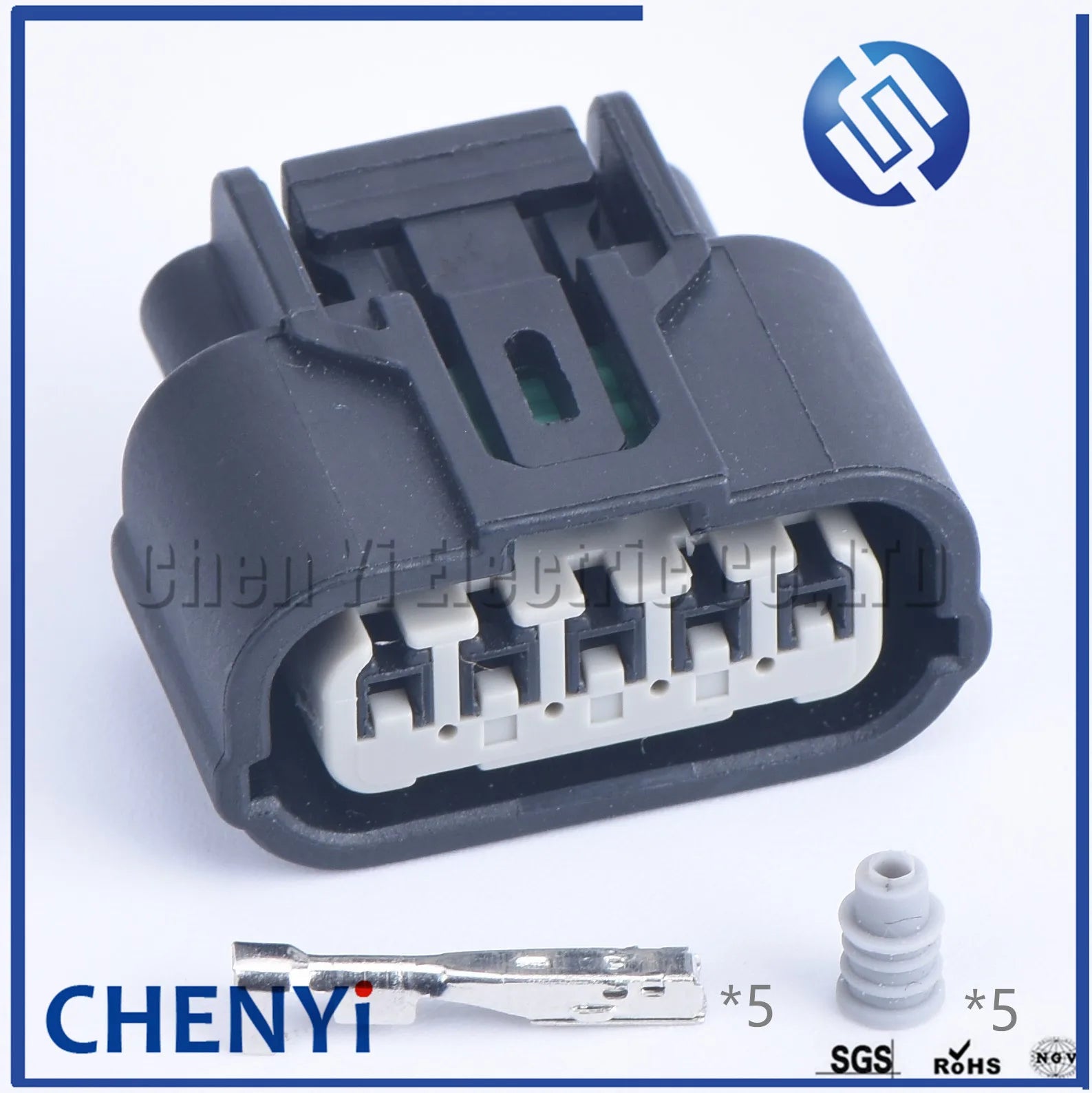 5 Pin Auto Waterproof Connector Mass Air flow Sensor plug Intake Pressure Oxygen Sensor Plug 6189-1081 6189-6909 For Honda