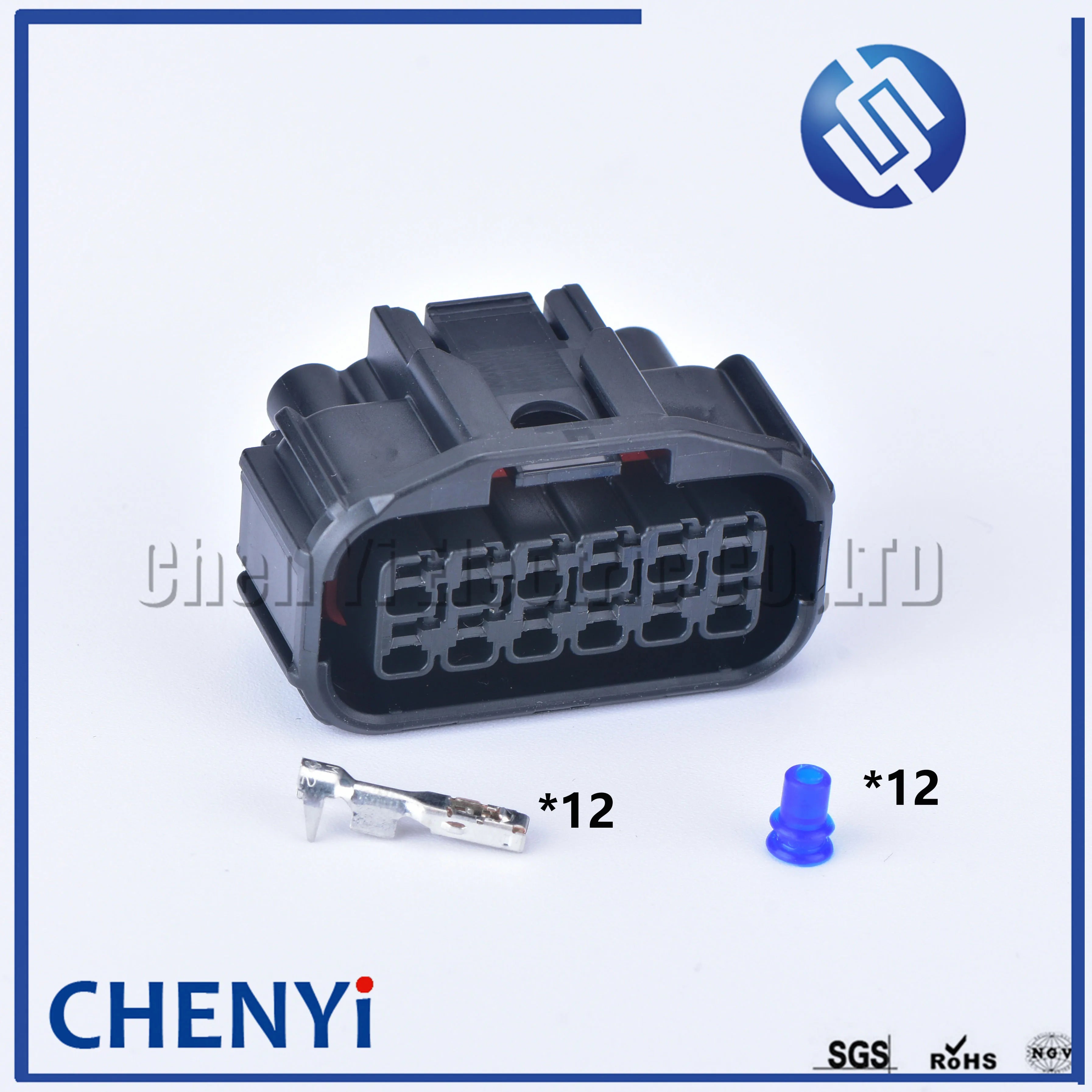 12 pin car waterproof auto connector male or female LED Fog Light Wire Socket Connector 6181-6784 6189-7410 For Honda