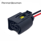 1 Set 2 Pin Auto Ignition Coil High Voltage Package Electrical Cable Connectors Wire Harness Plug 50290937 9441292 For Benz BMW