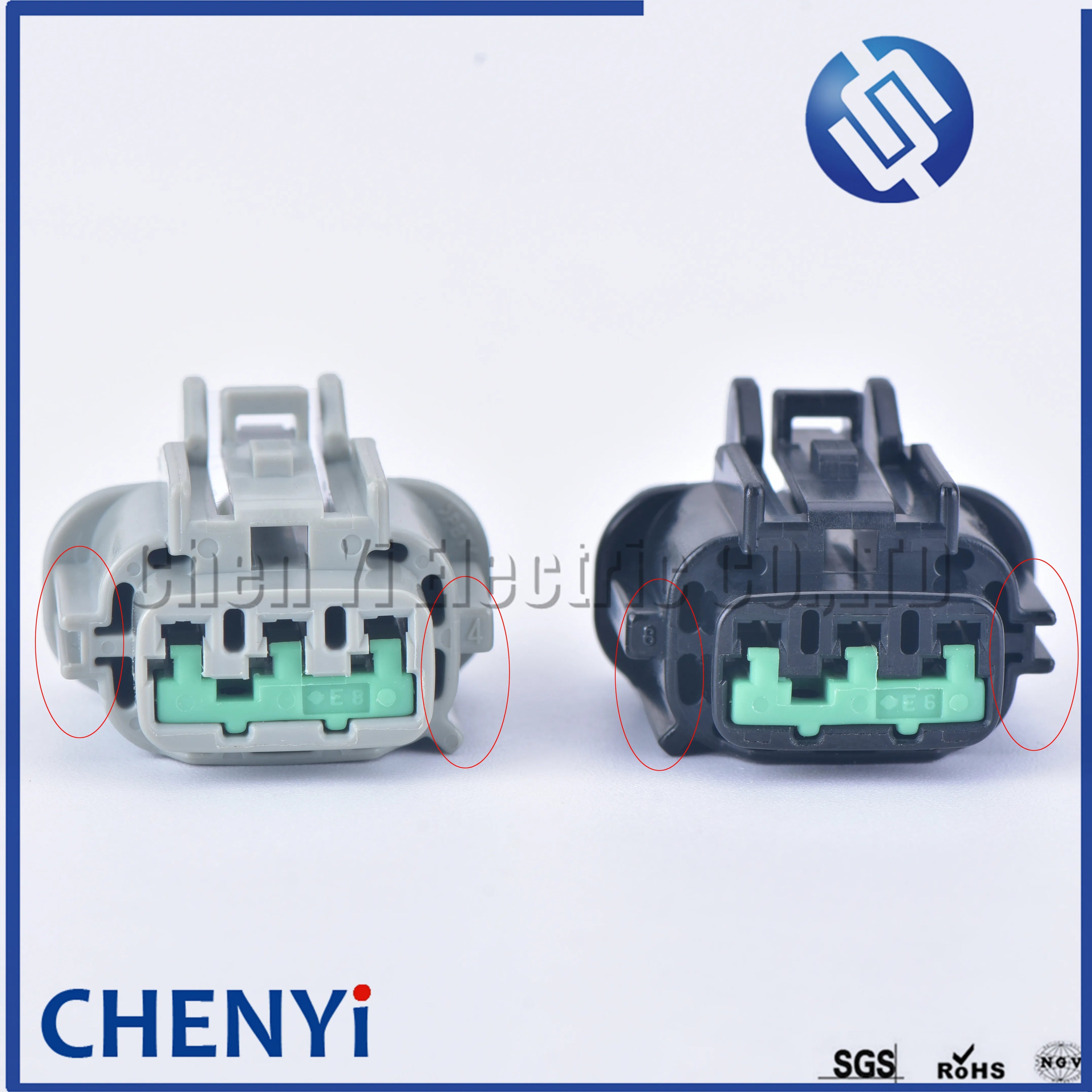 3 Pin auto Sensor Corrector Headlamp Light Plug PB295-03120 PB295-03020 For Nissan 6185-0868 6185-0869 6188-0555 6188-0556