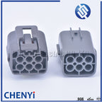 6 Pin car waterproof auto connector Computer solenoid valve plug 6189-0648 For Mazda Ford
