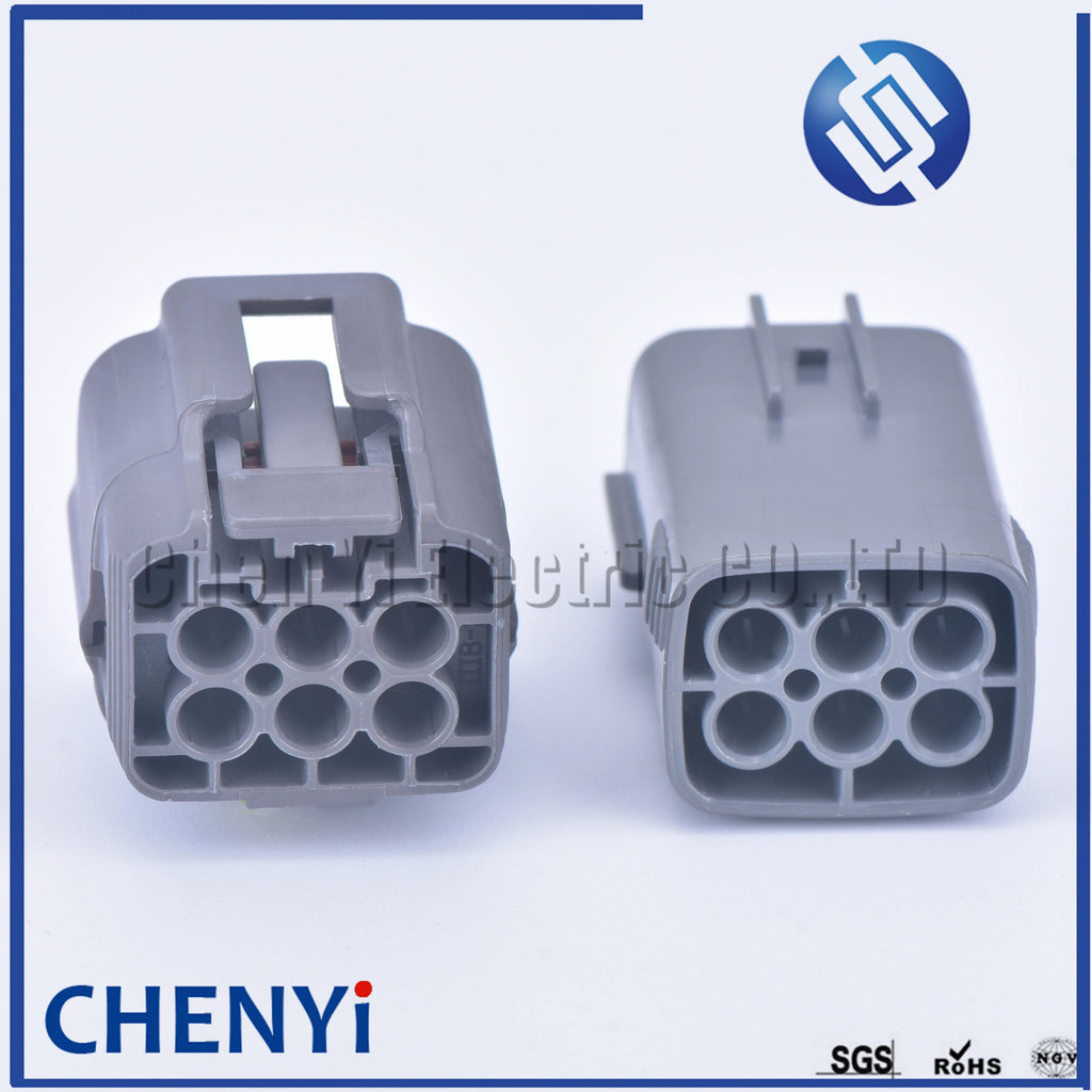 6 Pin car waterproof auto connector Computer solenoid valve plug 6189-0648 For Mazda Ford