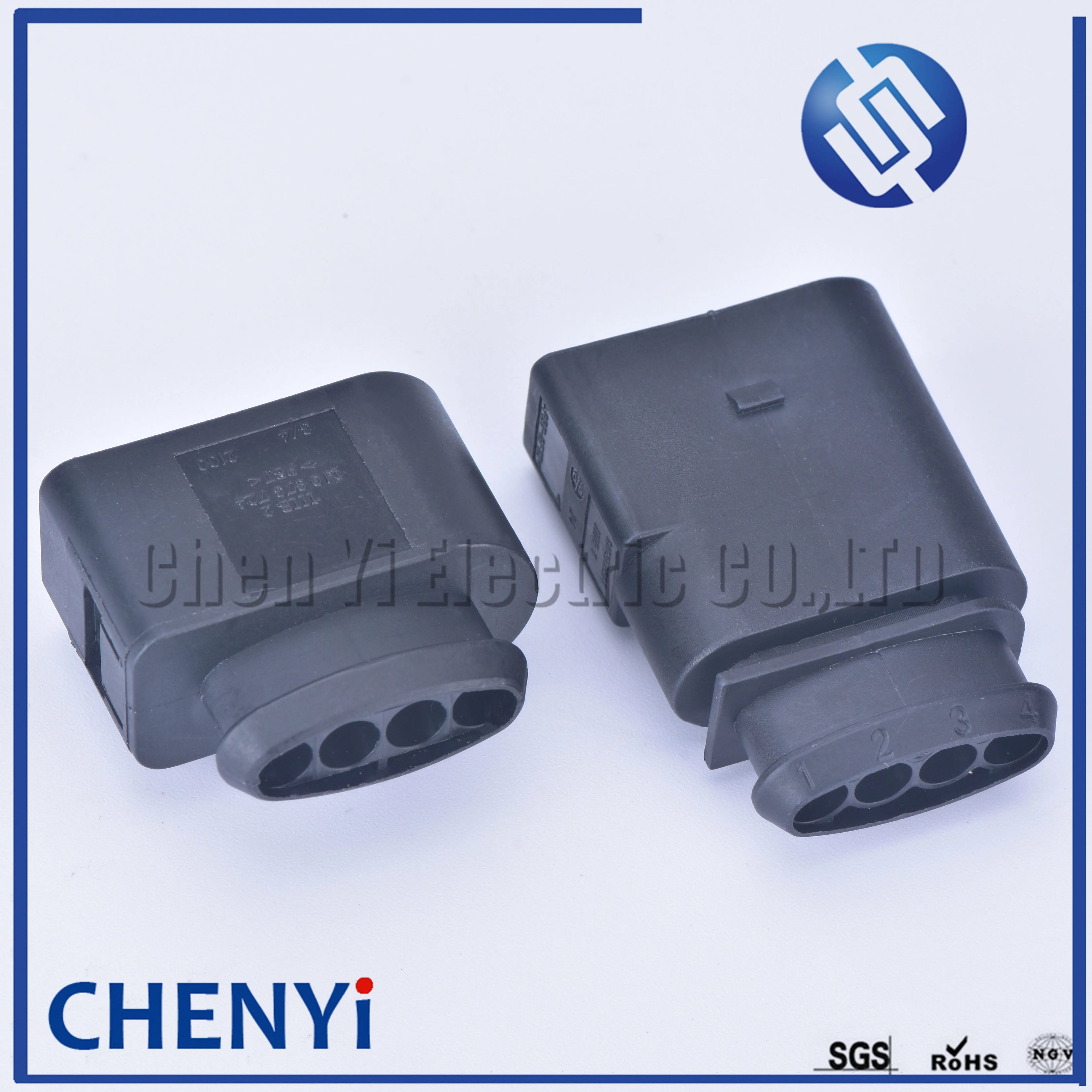 4 Pin 3.5 Automotive Waterproof connector 4B0973724 coil Extension adapter ignition coil plug 1J0973824 1J0973724 1J0 973 824