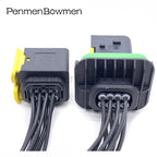 1 Set 8 Pin Car HDSCS New Energy Vehicle Urea Electrical Cable Connectors Waterproof Female Male Wire Harness Plug 0-1418438-1