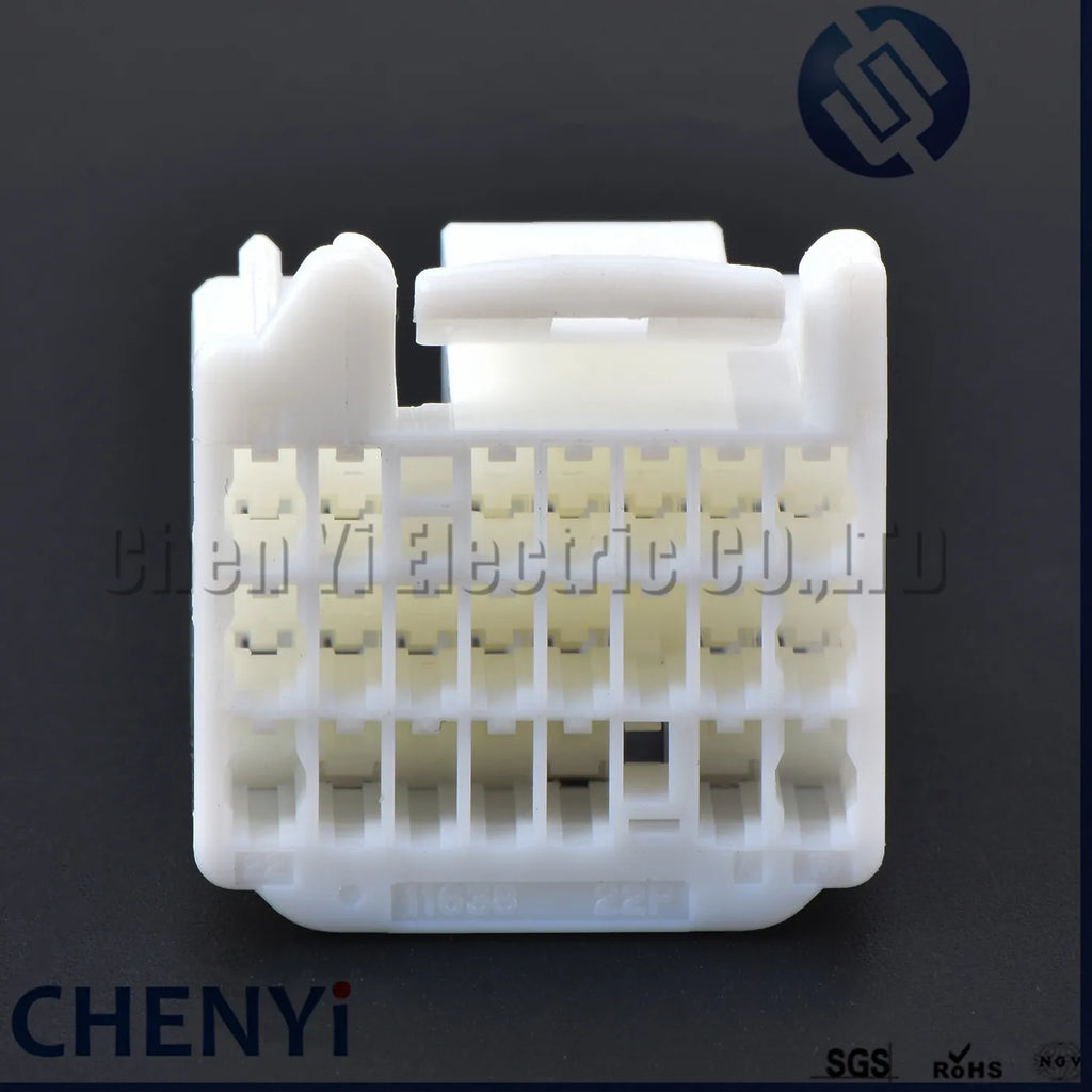 17/22/24/28/31Pin Automotive vehicle central control ecu connector radio mudule Plug 353029-1 For Toyota Honda k20 Nissan proton