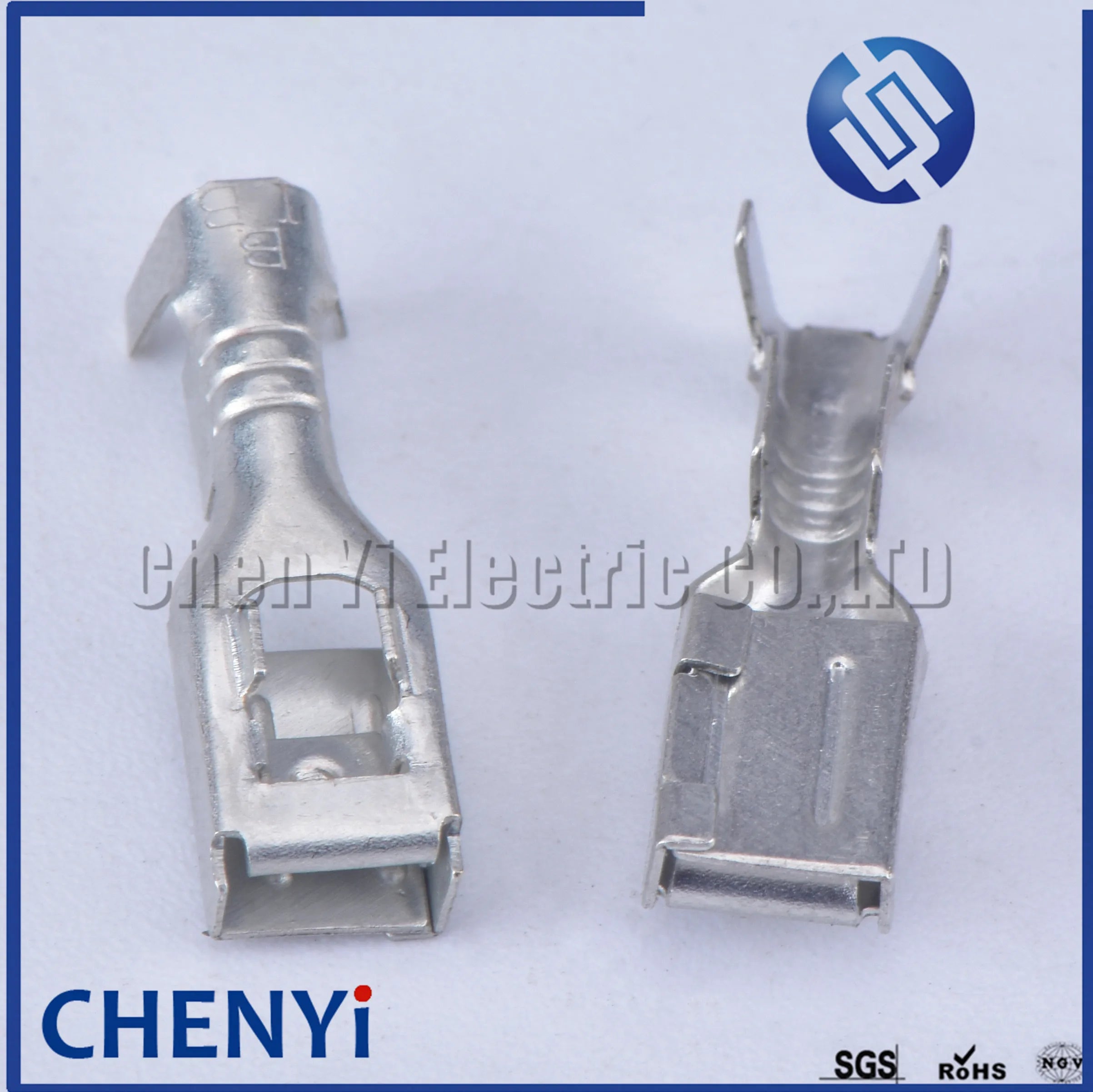 50 Pcs female or male 4.8mm series Brass tin plating crimping plug connector terminal Pins 8100-0466 8100-0447 8100-0448