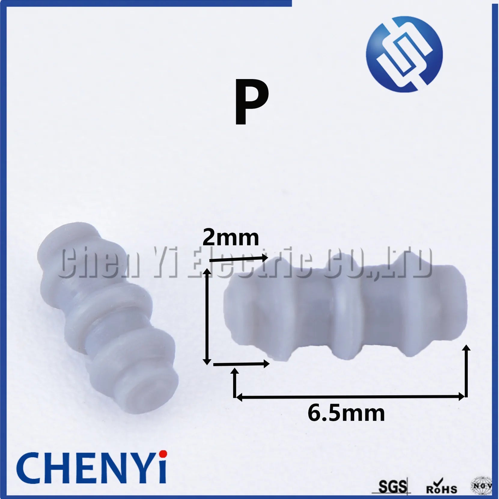 100 Pcs 1/1.5/1.8/3.5/4.8/6.3 car wire connector waterproof ring circle rubber seal solid plug silicone sheath cap for Connector