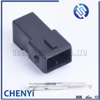 2 set 2 Pin auto Waterproof Electrical Wire Connector fuel spray nozzle Plug EV1 282762-1 1-144545-0 282189-1