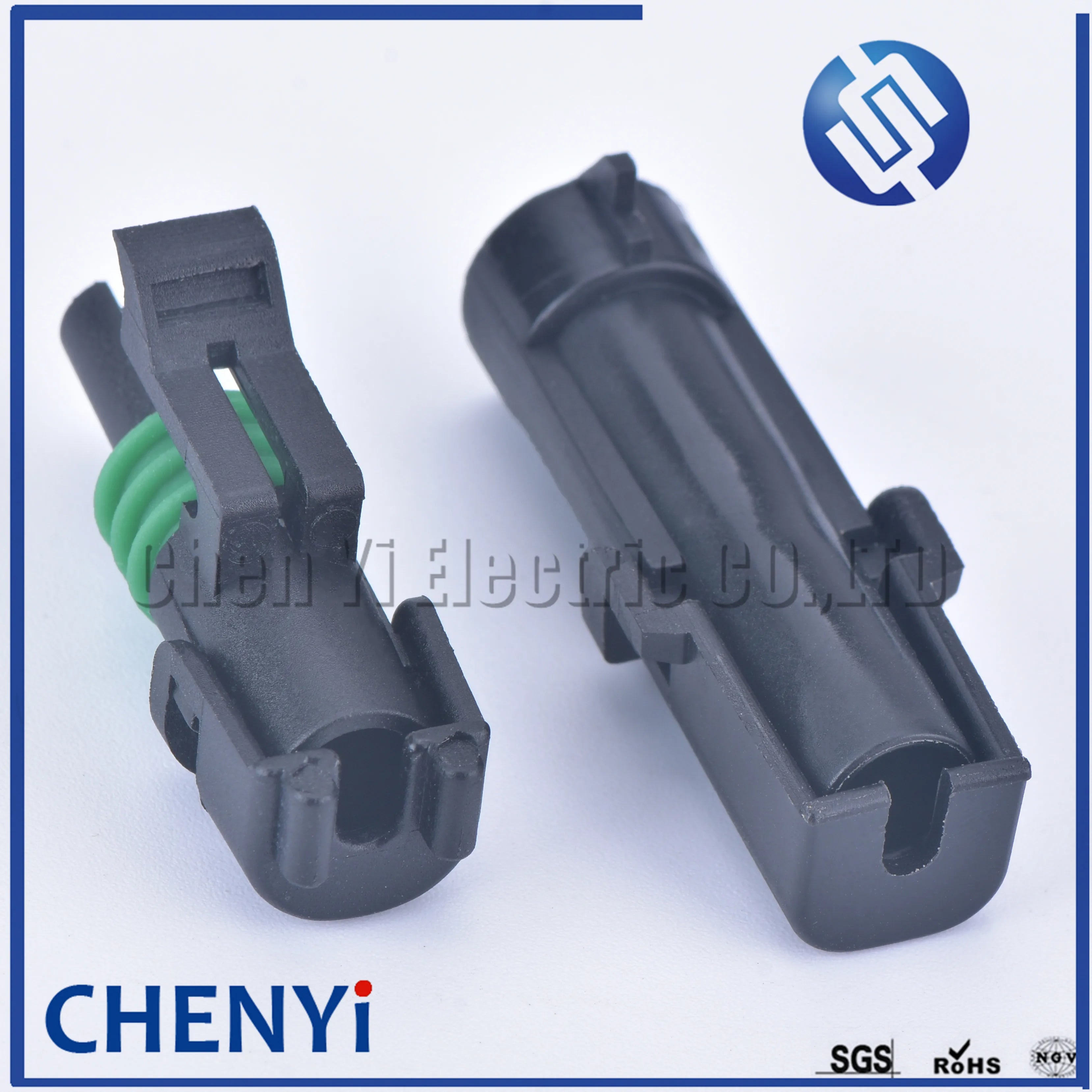 1 pin 2.5 mm Series Car Auto Wire connector Female or Male Weather Pack Electrical Plug 12015791 12010996
