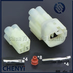 5 Sets 4 Pin way HM 090 Series Waterproof Female or Male Wire Connector 6180-4181 6187-4441 For Changan Suzuki