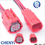 6 Pin Car OBD Diagnostic Plug Auto Universal Socket JST MWT Series OBDII Connection System Automotive Connector for Motorcycles