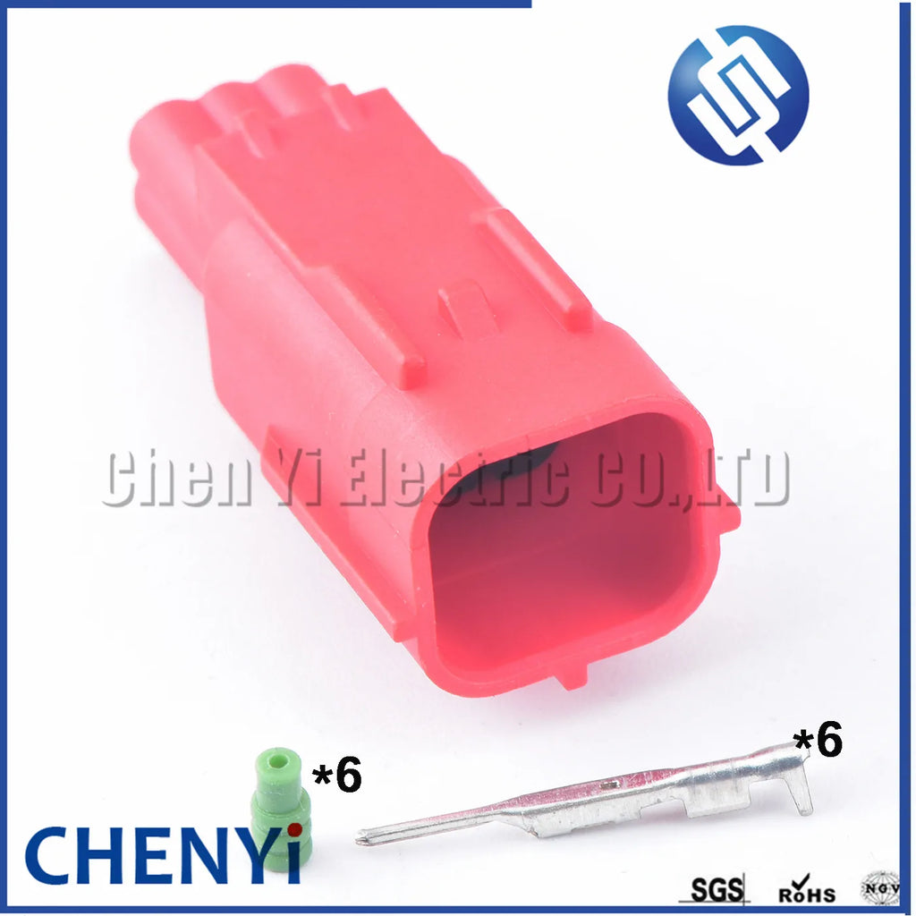 6 Pin male or female Car OBD Diagnostic Plug Auto Universal Socket Automotive Connector MWTPB-06-1A-R protection cover