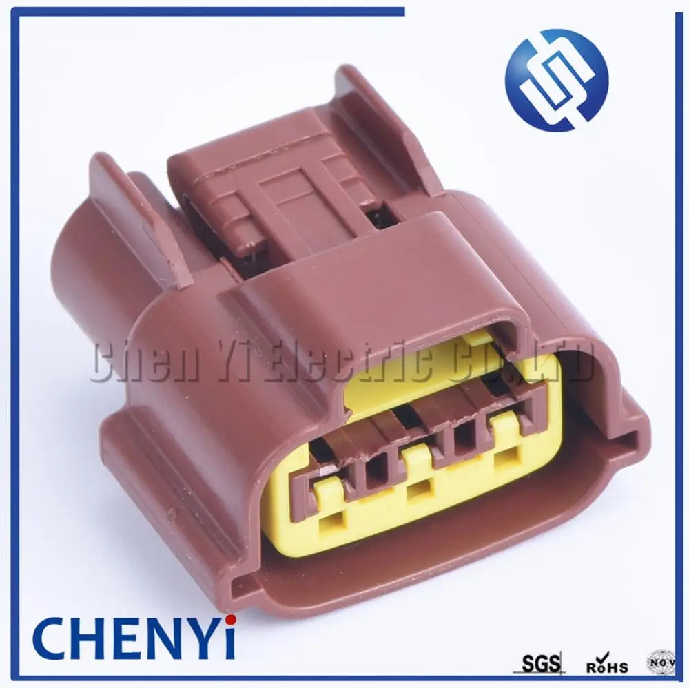 1 set 3 Pin 6098-0142 Automotive Ignition Coil Plug Female waterproof Connector TPS Throttle Position Sensor For Cars Nissan
