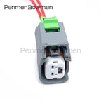 1 Set 2 Pin Auto Fuel Injector Waterproof Female Electrical Connector Wiring Harness for 15423278 15419715