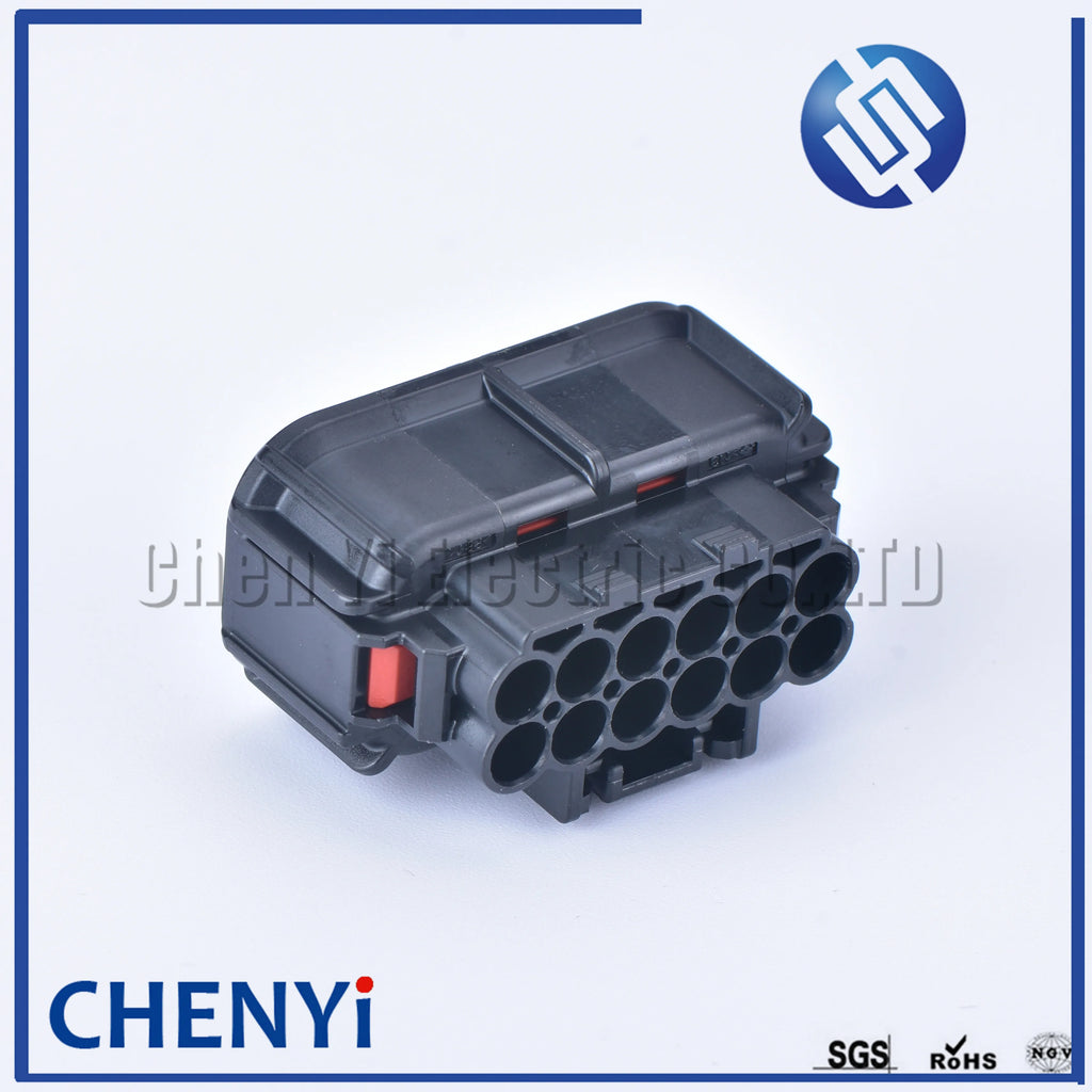 12 pin car waterproof auto connector male or female LED Fog Light Wire Socket Connector 6181-6784 6189-7410 For Honda