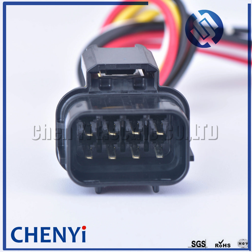 8 pins auto waterproof  connector male female LED headlight speaker plug engine harness electrical connector 6189-7423 6181-6850