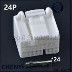 17/22/24/28/31Pin Automotive vehicle central control ecu connector radio mudule Plug 353029-1 For Toyota Honda k20 Nissan proton