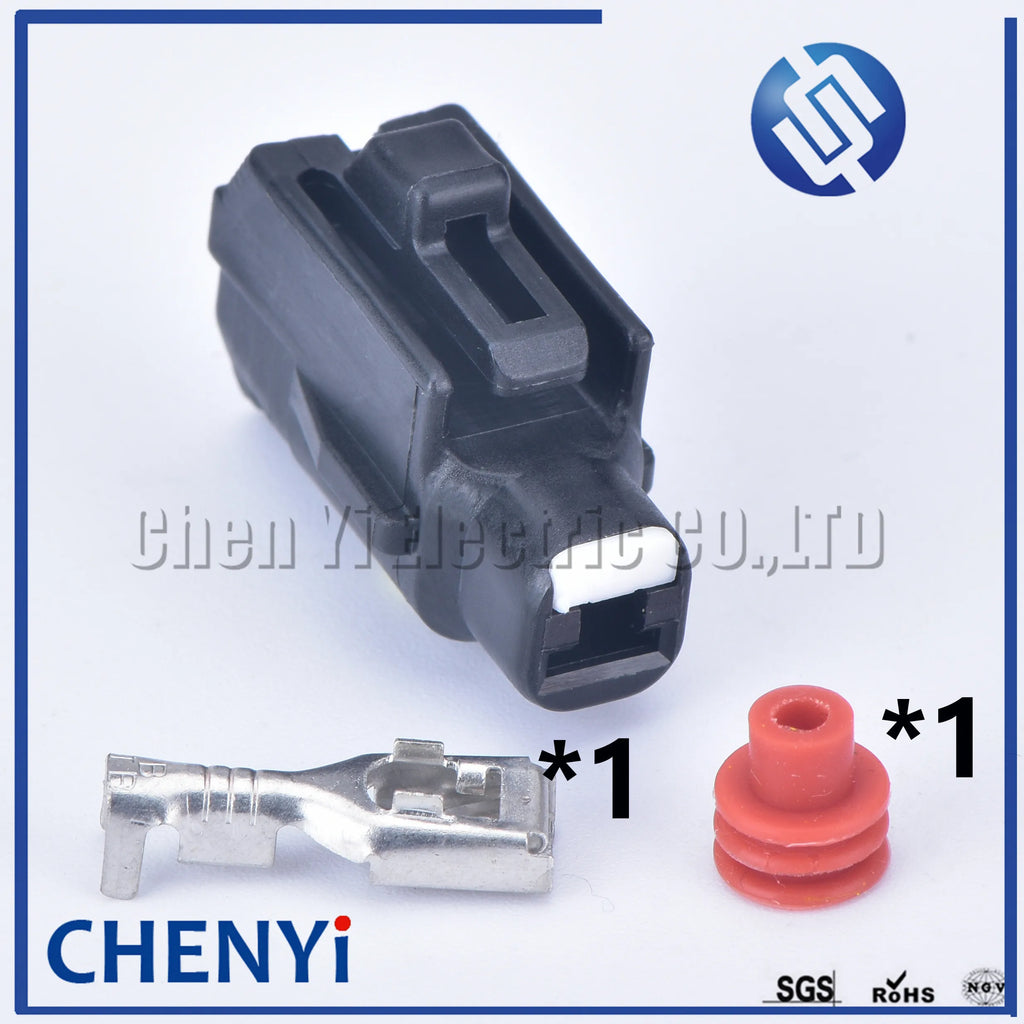 1 Pin 4.8mm 6189-0413 female Electric Automotive waterproof Connector 90980-11400 2JZ Starter Plug For Toyota Camry Reiz
