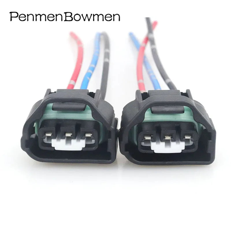 1 Set 3 Pin 11261 Auto 1JZ TPS Throttle Electrical Cable Connectors Female Wire Harness Plug 90980-11261 For Toyota 7283-1133-10