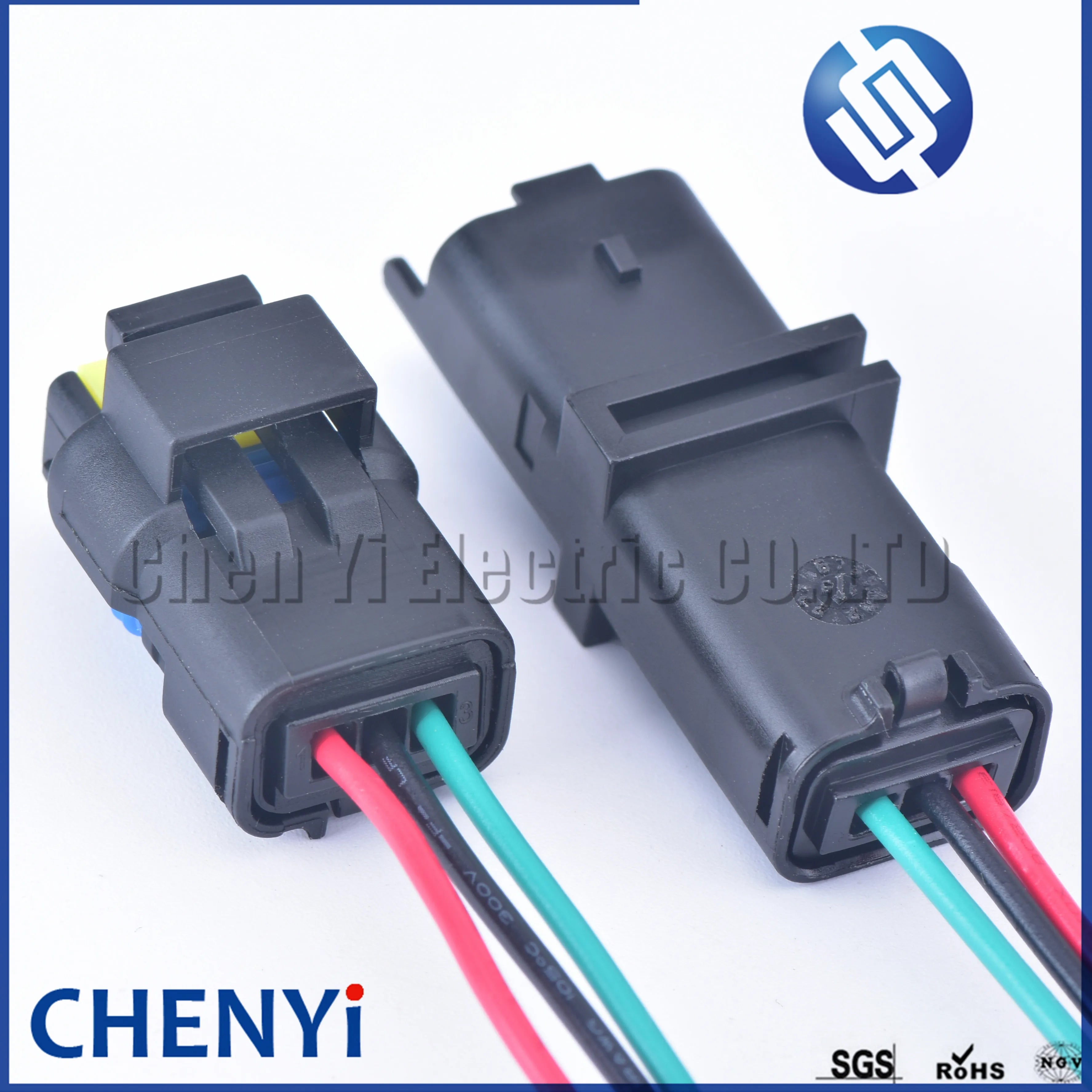 3 pin male or female waterproof automotive connector harness 211PL032S0049 211PC032S0049 For PSA Peugeot Citroen Headlight