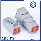 5 sets DTM 4 Pin connector DTM06-4S/DTM04-4P Male or Female Auto Waterproof Connector Automotive Sealed Plug For Deutsch