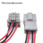 1 Set 4 Pin Auto HD Taillight Electrical Cable Connectors Female Male Wire Harness Plug 6098-0244 6098-0243