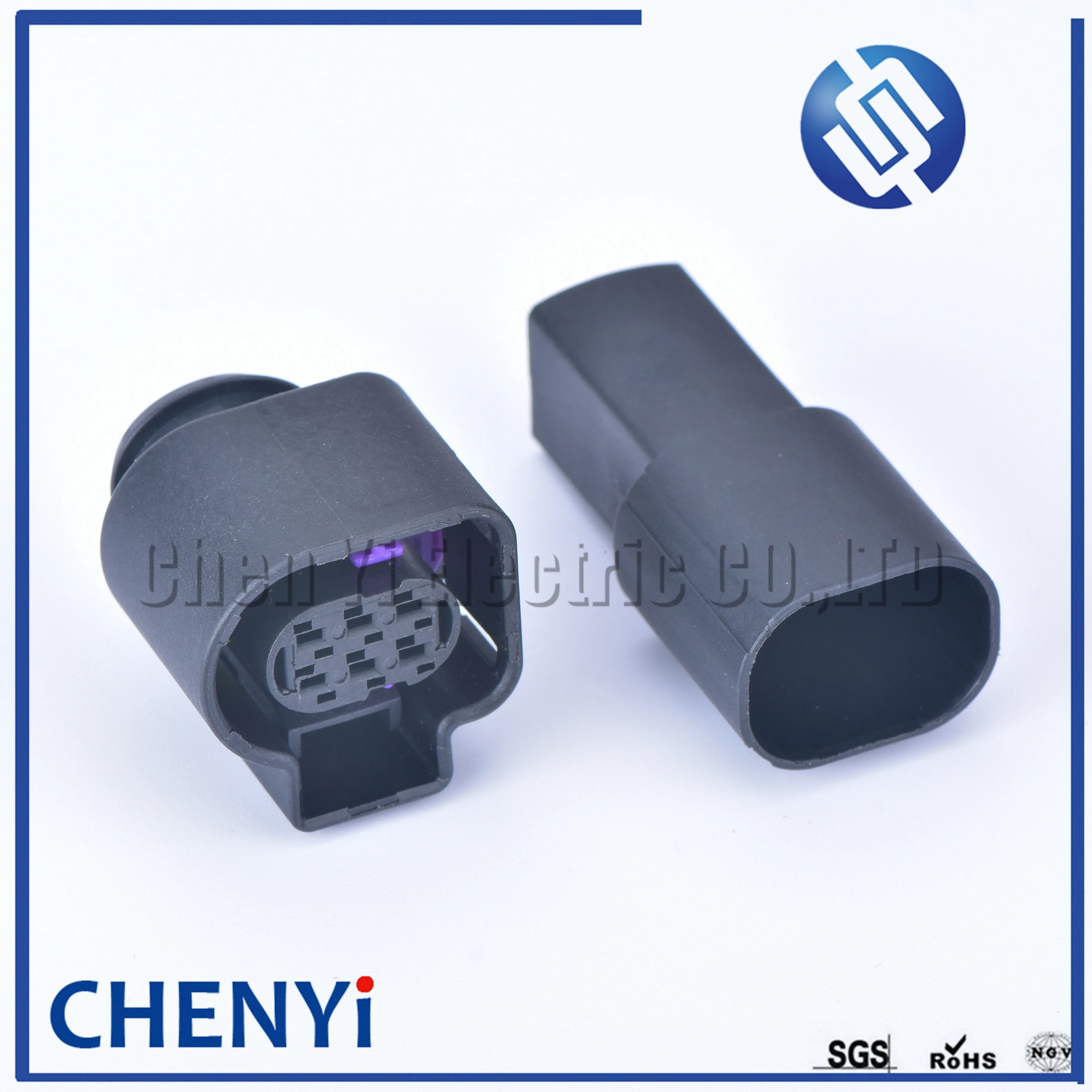 1 sets 6 Pin auto waterproof plug female or male(1.5) LSU 4.9 Wide Band Oxygen Sensor Connector 1928404669 4H0973713 4H0 973 713