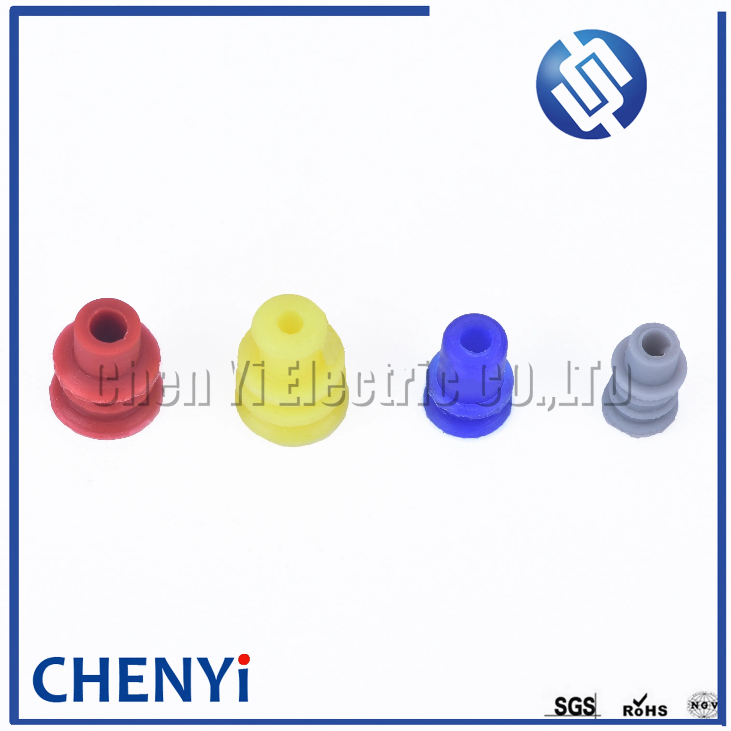 400 pcs Sealed 1.5mm 3.5mm connector rubber seal silicone cable wire seals for waterproof automotive electrical plug Set box